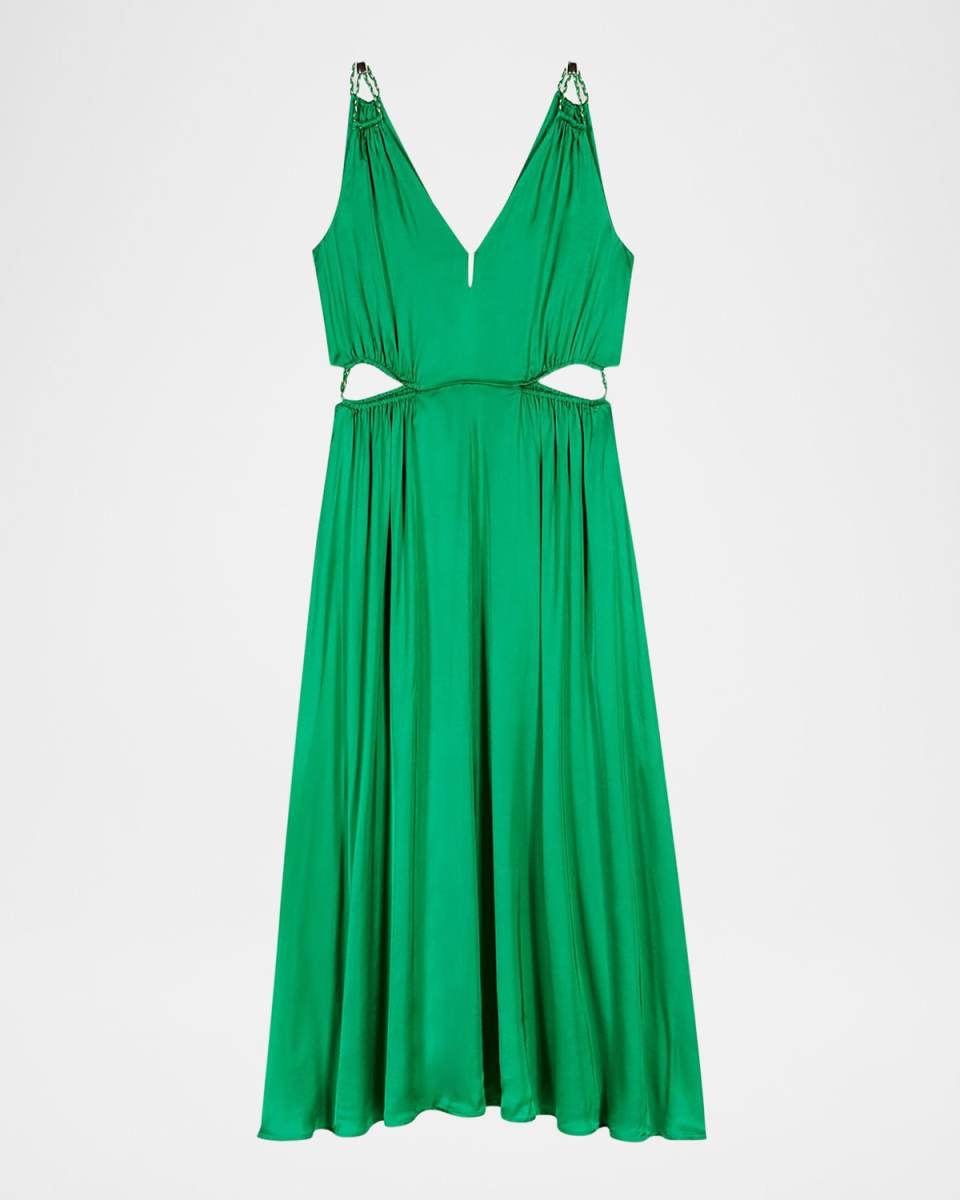 Runya Cutout Midi Dress